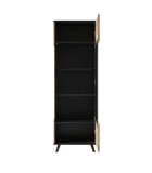 RANDOM W-1 DISPLAY CABINET, COLOR: WOTAN OAK/BLACK order